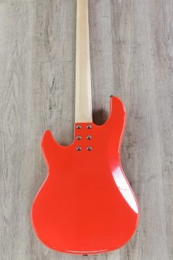 G&L USA LB-100 Bass, Fullerton Red, Matching Headstock, Rosewood Fretboard, Under 9 Lbs. -Musical Instrument Shop img 9799 2