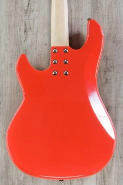 G&L USA LB-100 Bass, Fullerton Red, Matching Headstock, Rosewood Fretboard, Under 9 Lbs. -Musical Instrument Shop img 9800