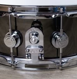 DW Drum Workshop Collector's Series Snare Drum, Black Nickel Over Brass -Musical Instrument Shop img 9975 1