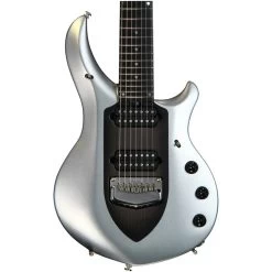 Ernie Ball Music Man John Petrucci Majesty 7-String Electric Guitar With Hard Case - Silver Lining