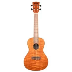 Kala Music Exotic Mahogany Concert Ukulele, Walnut Fingerboard, Amber Satin