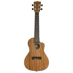 Kala KA-SMHCE-C Solid Mahogany Acoustic-Electric Concert Ukulele