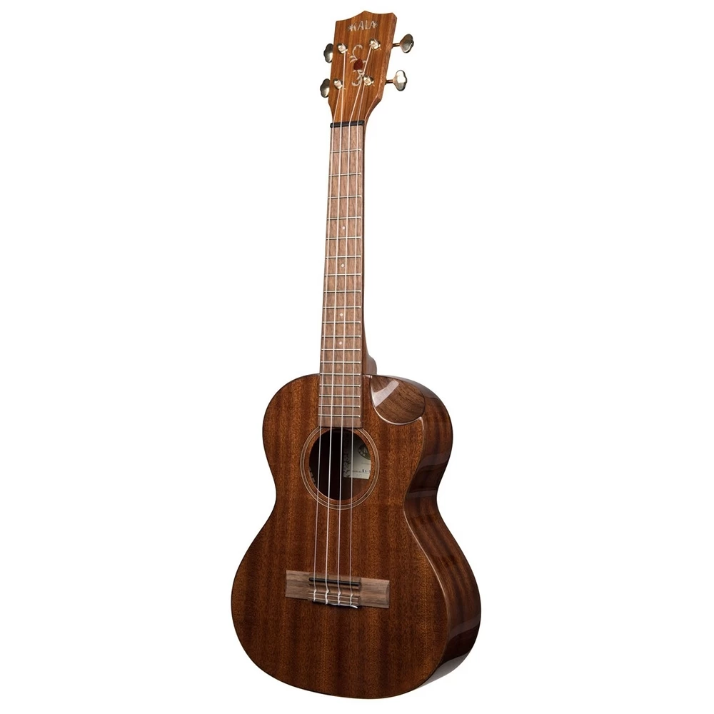 Kala KA-SMHT-SC Solid Mahogany Scallop Cutaway Tenor Ukulele 4 Kala KA-SMHT-SC Solid Mahogany Scallop Cutaway Tenor Ukulele - Image 2