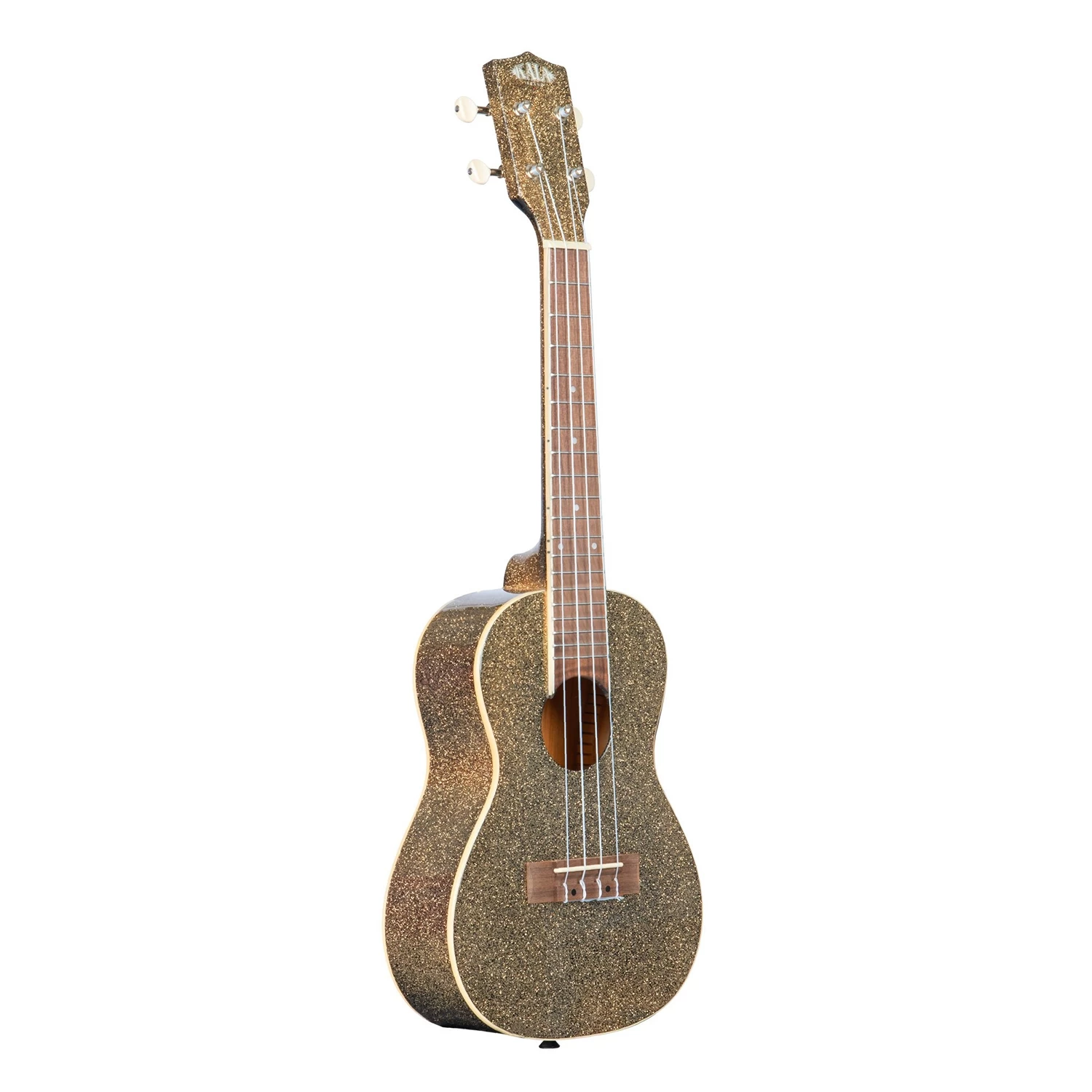 Kala KA-SPRK-GOLD Stardust Gold Concert Uke Ukulele, Basswood Top 4 Kala KA-SPRK-GOLD Stardust Gold Concert Uke Ukulele, Basswood Top - Image 2