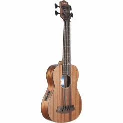 Kala UBASS Solid Mahogany SMHG-FS Fretted Ukulele Bass With Bag