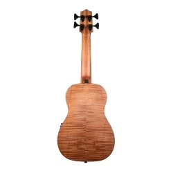 Kala Exotic Mahogany Acoustic-Electric U-Bass, Fretted, Left-Handed With Gig Bag -Musical Instrument Shop kala ubass em fs lh 2