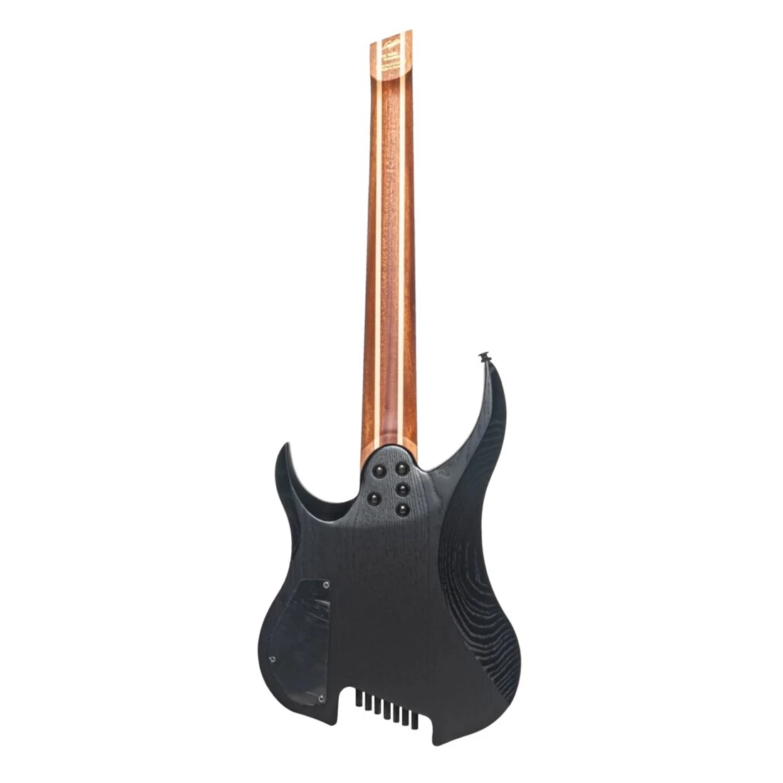 Legator Ghost G7FP 7-String Headless Multi-Scale Guitar, Ebony Fretboard, Stealth Black 5 Legator Ghost G7FP 7-String Headless Multi-Scale Guitar, Ebony Fretboard, Stealth Black - Image 3