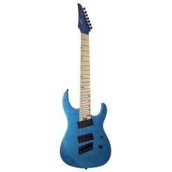 Legator Ninja N7FS Multiscale 7-String Guitar, Maple Fretboard, Lunar Eclipse
