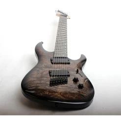 Legator Ninja 200-SE Fanned Fret 7-String Electric Guitar - Charcoal Burl -Musical Instrument Shop lgtr nrf7 200 chbrl 5