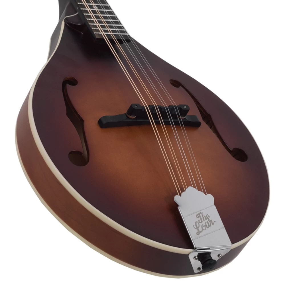 The Loar LM-110E Honey Creek A-Style Mandolin W/ Pickup, Satin Brownburst 4 The Loar LM-110E Honey Creek A-Style Mandolin W/ Pickup, Satin Brownburst - Image 2