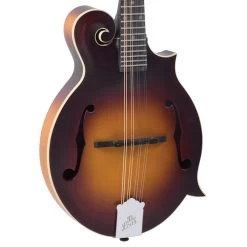 The Loar LM-590 Contemporary F-Style Mandolin, Solid Spruce Top, Matte Sunburst -Musical Instrument Shop loar lm 590 ms 2
