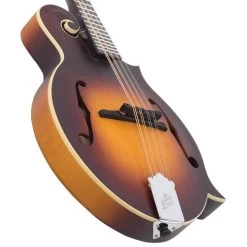 The Loar LM-590 Contemporary F-Style Mandolin, Solid Spruce Top, Matte Sunburst -Musical Instrument Shop loar lm 590 ms 3