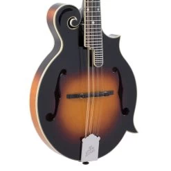 The Loar LM-600E Professional F-Style Mandolin W/ Pickup, Gloss Vintage Sunburst -Musical Instrument Shop loar lm 600e vs 2