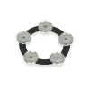 LP Latin Percussion LP3806BGA 6" Tambo-Ring, Black Sand With Galvanized Steel Jingles -Musical Instrument Shop lp lp3806bga