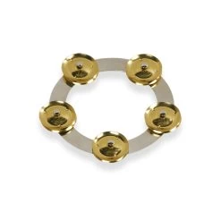 LP Latin Percussion LP3806SBS 6" Tambo-Ring, Stainless Steel With Brass Jingles