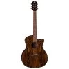 Luna Gypsy Exotic Caidie Acoustic Electric Guitar, Pau Ferro Fretboard, Natural