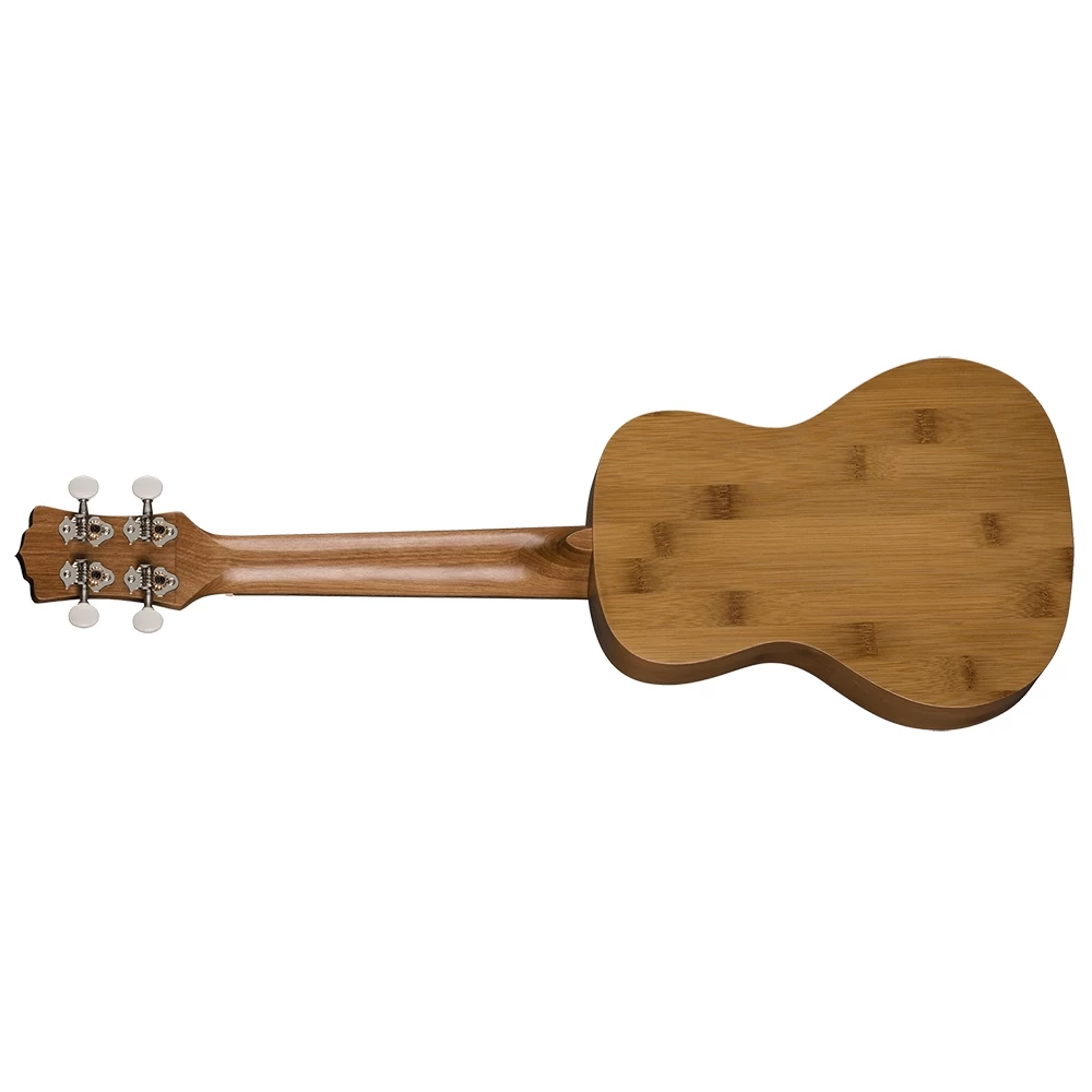 Luna Uke Bamboo C Concert, Walnut Fretboard, Satin Natural W/ Gigbag 5 Luna Uke Bamboo C Concert, Walnut Fretboard, Satin Natural W/ Gigbag - Image 3