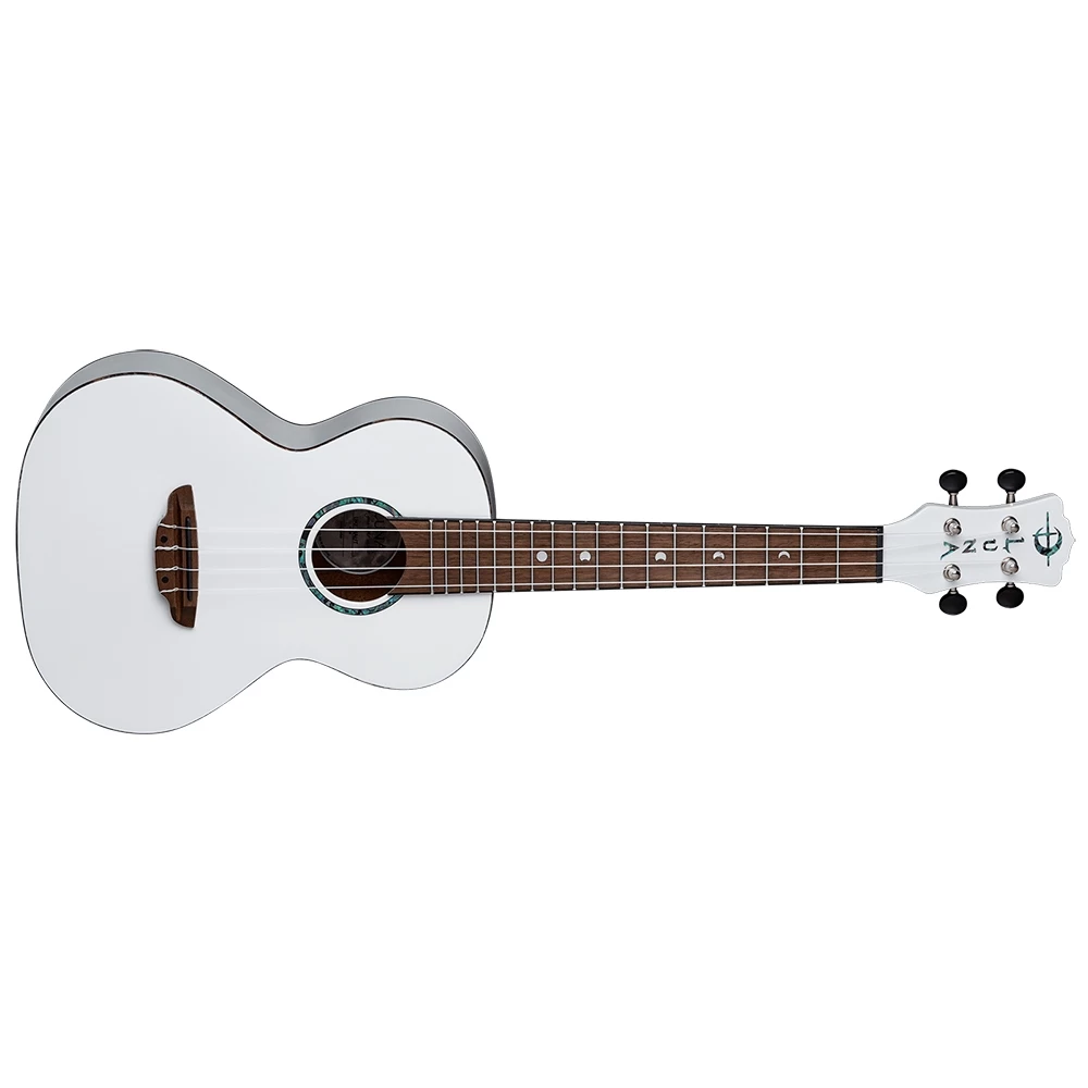 Luna Guitars UKE HAU T Uke Hau Snow White Tenor Ukulele W/ Gig Bag 3 Luna Guitars UKE HAU T Uke Hau Snow White Tenor Ukulele W/ Gig Bag