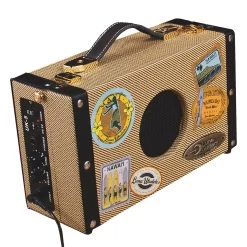 Luna UKE SUITCASE AMP Uke Portable Suitcase Ukulele Combo Amplifier -Musical Instrument Shop luna uke suitcase amp 2