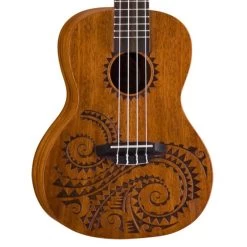 Luna TC Mah Tattoo Concert Mahogany Ukulele