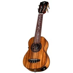Luna Uke Vineyard Koa Soprano Ukulele W/ Preamp, A-Grade Solid Koa Top -Musical Instrument Shop luna uke vineyard koa s 4