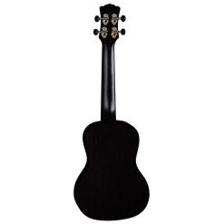 Luna UKE VMC BKS Uke Vintage Mahogany Concert Ukulele, Black Satin -Musical Instrument Shop luna uke vmc bks 3