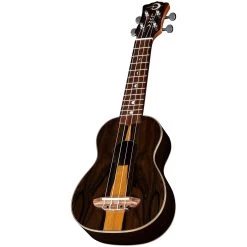 Luna UKE ZIRI S Soprano Uke Ukulele W/ Gig Bag, All Ziricote Body, Black Walnut Fretboard -Musical Instrument Shop luna uke ziri s 2