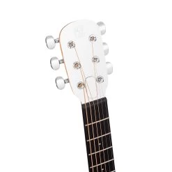 Lava Music Blue Lava Original Smart Acoustic Electric Guitar W/ FreeBoost, Walnut Frost White -Musical Instrument Shop lvm bl wfw 7 1