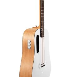 Lava Music Blue Lava Original Smart Acoustic Electric Guitar W/ FreeBoost, Walnut Frost White -Musical Instrument Shop lvm bl wfw 8 1