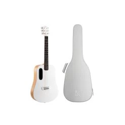 Lava Music BLUE LAVA Original Acoustic-Electric Guitar, Frost White W/ Lite Bag 24 Lava Music BLUE LAVA Original Acoustic-Electric Guitar, Frost White W/ Lite Bag -Musical Instrument Shop lvm blo wfw 12