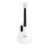 Lava Music BLUE LAVA Original Acoustic-Electric Guitar, Frost White W/ Lite Bag -Musical Instrument Shop lvm blo wfw 1
