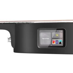 Lava Music ME Play Acoustic-Electric Smart Guitar, Black Nightfall & Frost White With Lite Bag -Musical Instrument Shop lvm me play bk 2 1