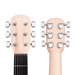 Lava Music ME Play Acoustic-Electric Smart Guitar, Light Peach & Frost White With Lite Bag -Musical Instrument Shop lvm me play pch 3
