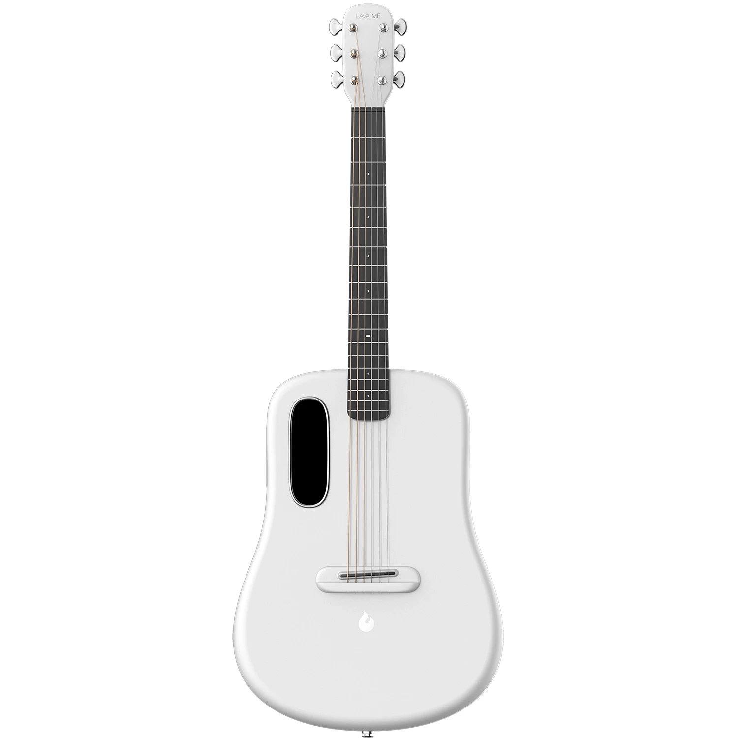 Lava Music ME 3 38" Touchscreen Acoustic Electric SmartGuitar W/ Gig Bag, White (B-STOCK) 3 Lava Music ME 3 38" Touchscreen Acoustic Electric SmartGuitar W/ Gig Bag, White (B-STOCK)