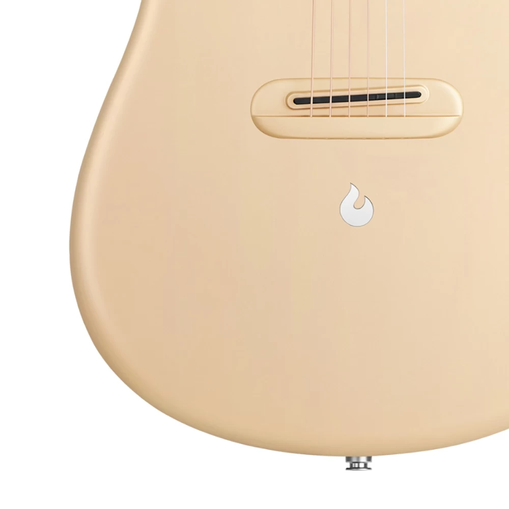 Lava Music ME 4 Carbon 38" Acoustic-Electric Smart Guitar, Soft Gold With AirFlow Bag 5 Lava Music ME 4 Carbon 38" Acoustic-Electric Smart Guitar, Soft Gold With AirFlow Bag - Image 3