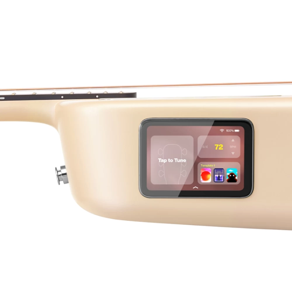 Lava Music ME 4 Carbon 38" Acoustic-Electric Smart Guitar, Soft Gold With AirFlow Bag 7 Lava Music ME 4 Carbon 38" Acoustic-Electric Smart Guitar, Soft Gold With AirFlow Bag - Image 5