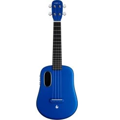 Lava Music U 23" Electric Acoustic Uke Ukulele W/ FreeBoost Preamp System, Blue