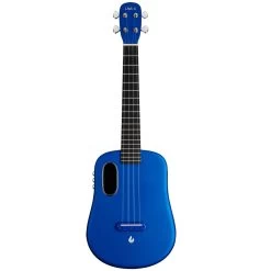 Lava Music U 26" Electric Acoustic Uke Ukulele W/ FreeBoost Preamp System, Blue