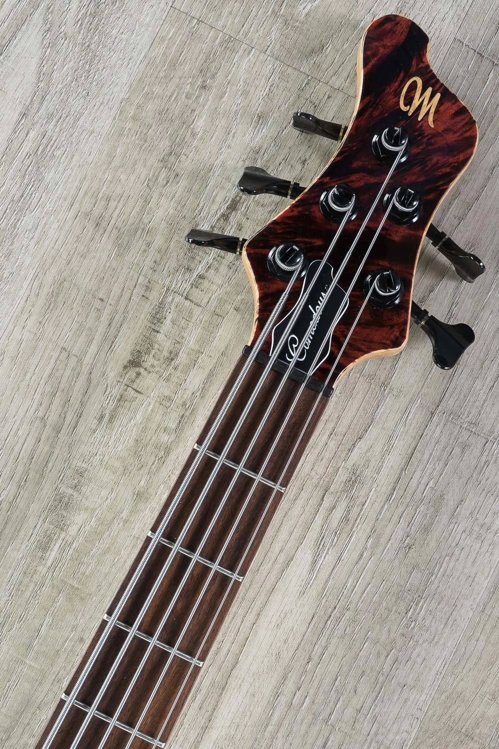 Mayones Comodous 5-String Bass, Dirty Red Gloss, Rosewood Board, Aguilar Electronics 9 Mayones Comodous 5-String Bass, Dirty Red Gloss, Rosewood Board, Aguilar Electronics - Image 7