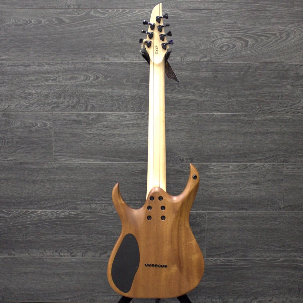 Mayones Duvell 7 Standard T-BLK-M 7-String Trans Black Finish Flamed Maple Top W/ Hardshell Case NAMM 2015 Exclusive 6 Mayones Duvell 7 Standard T-BLK-M 7-String Trans Black Finish Flamed Maple Top W/ Hardshell Case NAMM 2015 Exclusive - Image 4