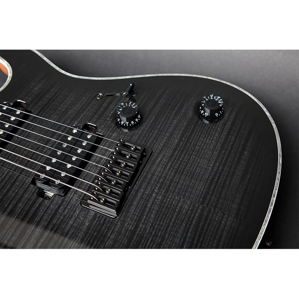 Mayones Regius 7M T-BLKB-G 7-String Electric Guitar Transparent Blackburst W/ Hardcase 6 Mayones Regius 7M T-BLKB-G 7-String Electric Guitar Transparent Blackburst W/ Hardcase - Image 4