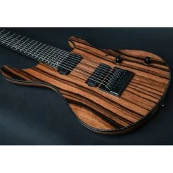 Mayones Regius 8 4Ever 8-String Baritone Scale Electric Guitar Ebony Macassar Gloss Finish With Hardcase -Musical Instrument Shop may reg8 em4 6