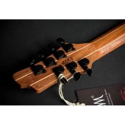 Mayones Setius GTM 7 7-String Mahogany Body Electric Guitar In Trans Natural Fade Black Burst Finish With Bare Knuckle Pickups With Hard Case -Musical Instrument Shop may setius 7gtm tnfblkbin 4