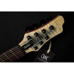 Mayones Setius GTM 7 7-String Mahogany Body Electric Guitar In Trans Natural Fade Black Burst Finish With Bare Knuckle Pickups With Hard Case -Musical Instrument Shop may setius 7gtm tnfblkbin 6