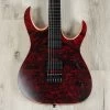 Mayones Duvell Elite 6 Guitar, Transparent Dirty Red Satin -Musical Instrument Shop mayones duvell elite 6 guitar transparent red satin