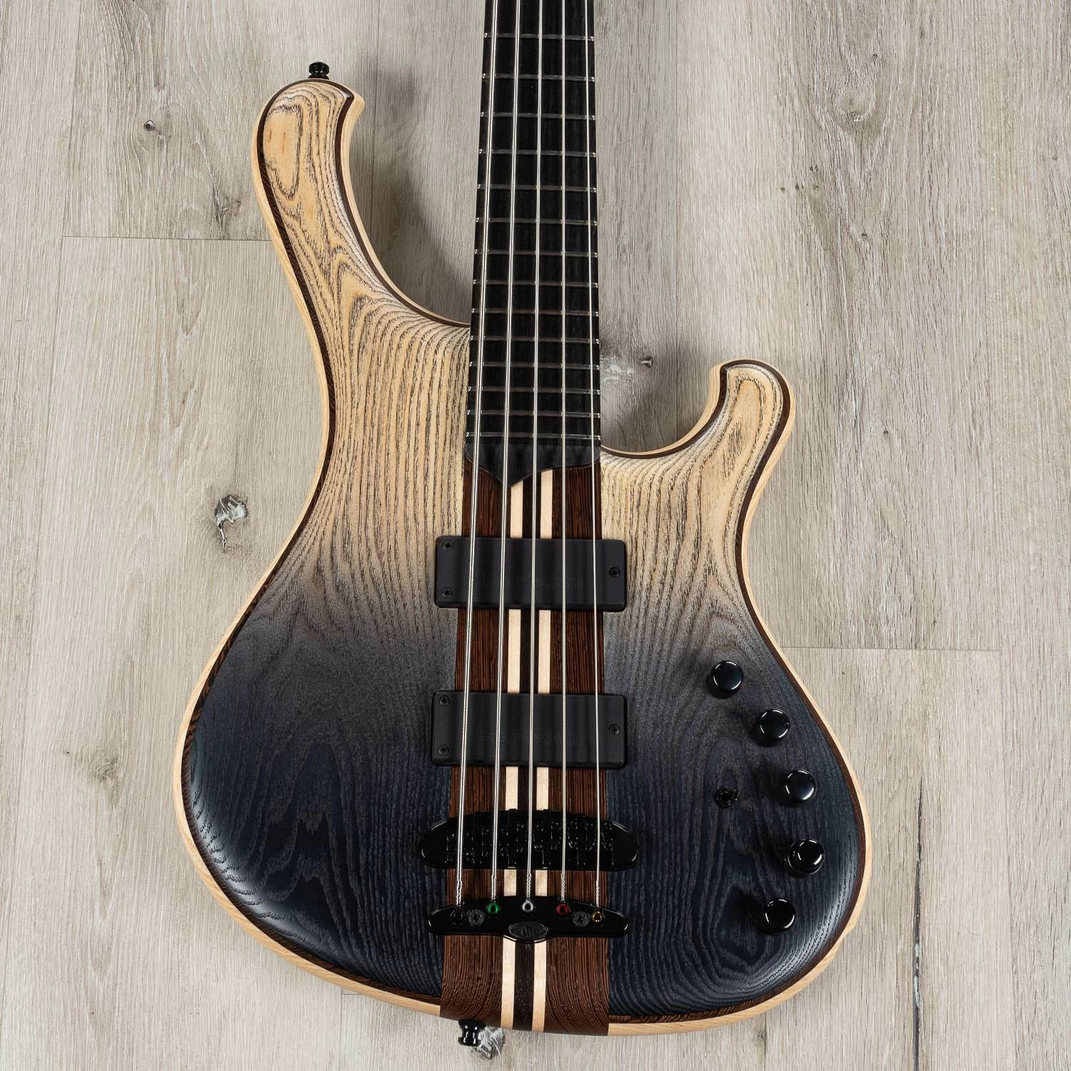 Mayones Viking 5 5-String Bass, Black Horizon 3 Mayones Viking 5 5-String Bass, Black Horizon