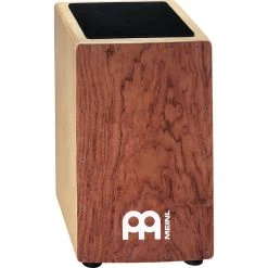 Meinl CAJ300BU-M Ergo Shaped String Cajon, Bubinga Front Plate
