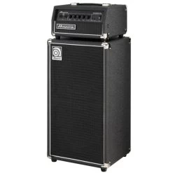 Ampeg Micro-CL 100-Watt Bass Stack, Amp Head + 2x10" Cab -Musical Instrument Shop micro cl stack 2