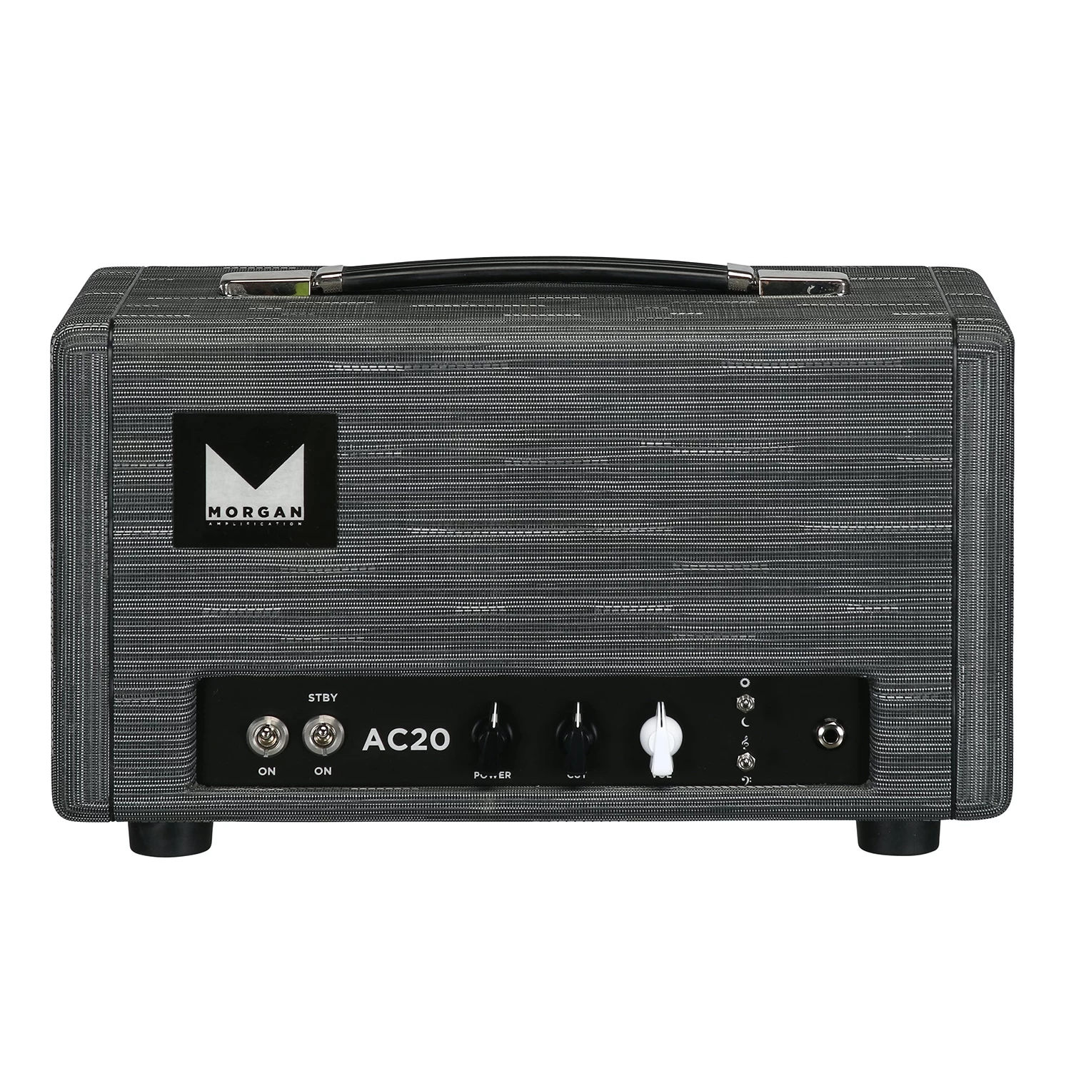 Morgan Amps AC20 Head 1/4-20-Watt Guitar Amp Head W/ EL84 Power Tubes, Twilight 3 Morgan Amps AC20 Head 1/4-20-Watt Guitar Amp Head W/ EL84 Power Tubes, Twilight