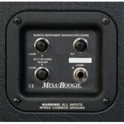 Mesa/Boogie Recto Traditional Slant 4x12" 8-Ohm 240-Watt Closed Back Guitar Extension Cabinet -Musical Instrument Shop msbg 4x12 tradcab slant 4